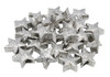 Silver Plated Textured Star 11mm Forte Bead - Sold Individually