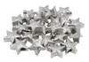 Silver Plated Textured Star 11mm Forte Bead - Sold Individually