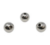 Stainless Steel 12mm Round Bead - 3mm Hole
