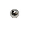 Stainless Steel 12mm Round Bead - 3mm Hole