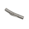 Stainless Steel 24x4mm Cord Bayonet Clasp