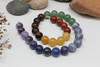 Mixed Chakra Gemstones Polished 12mm Round