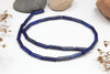 Dyed Lapis Polished 4x13mm Tube