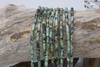 African Turquoise 4x13mm Tube