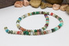 Mixed Gemstones 4x6mm Rondelle