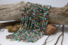 Mixed Gemstones 4x6mm Rondelle