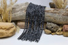 Snowflake Obsidian Polished 2x4mm Wheel