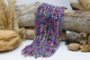 Double Color Impression Jasper Polished Purple / Blue 5x6mm Nugget
