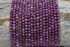 Ruby Polished Dark 4mm Faceted Round