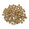 18K Gold Plated 4mm Round Anti Tarnish Coating - 100 Beads