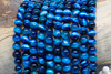 Tiger Eye A Grade Dyed Blue Polished 8mm Round