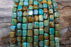 Elisa Turquoise Polished 5x7mm Rectangle Cube - Mexico