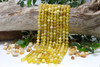 Natural Yellow Opal A Grade Polished 8mm Round