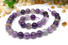 Natural Purple Fluorite Polished 10mm Round
