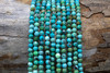 Natural Turquoise Polished 3mm Faceted Round