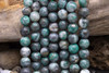 Green Pyrite Polished 10mm Round