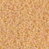 Size 15 Miyuki Seed Beads -- 132FR Cantaloupe AB Matte