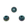Mirage Mood Bead 11x13mm Rondelle - Blue Mystique