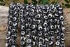 Tibetan Agate Polished Black / White 3 Eye 12mm Round