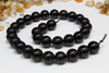 Black Tourmaline A Grade Polished 12mm Round