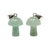 Green Aventurine Polished 16x20mm Mushroom Charm