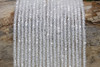 Crystal Zircon CZ AA Grade Polished 2x3mm Faceted Rondelle