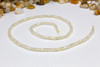 Cream Zircon CZ AA Grade Polished 2x3mm Faceted Rondelle