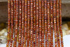 Amber Zircon CZ AA Grade Polished 2x3mm Faceted Rondelle