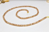Peach Zircon CZ AA Grade Polished 2x3mm Faceted Rondelle
