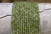 Olive Zircon CZ AA Grade Polished 3mm Faceted Round