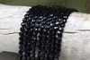 Black Onyx A Grade Polished 6mm Faceted Coin