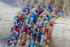 Glass Crystal Polished 4.5x5.5mm Faceted Rondelle - Color Mix