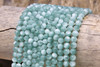 Green Angelite AA Grade Brazil Polished 6mm Round