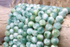 Green Angelite A Grade Brazil Polished 12mm Round