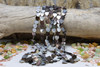 Natural Black Shell 10mm Flat Heart