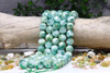 Green Angelite A Grade Polished 18mm Round