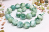 Green Angelite A Grade Polished 18mm Round