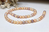 Freshwater Pearls Rose 7mm Potato