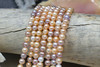 Freshwater Pearls Rose 7mm Potato