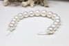 Edison Freshwater Pearls Palest Pink 10-14mm Graduated Round - 2mm Large Hole