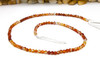 Carnelian Polished 3mm Banded Faceted Round