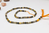 Bumble Bee Jasper Polished 3mm Faceted Round