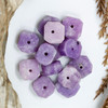 Lepidolite Polished 9x16mm Hexagon Disc