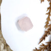 Rose Quartz Polished 9x16mm Hexagon Disc