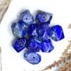 Natural Lapis Polished 12-18mm Faceted Nugget