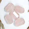 Rose Quartz Polished 15x25mm Faceted Double Point