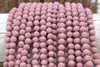 Lava Rock Pink 8mm Round
