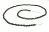 Green Goldstone Polished 3mm Faceted Round