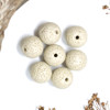 Beige Lava Rock 16mm Round