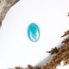 Peruvian Amazonite Polished 10x12-17mm Flat Drop Oval - Sold Individually